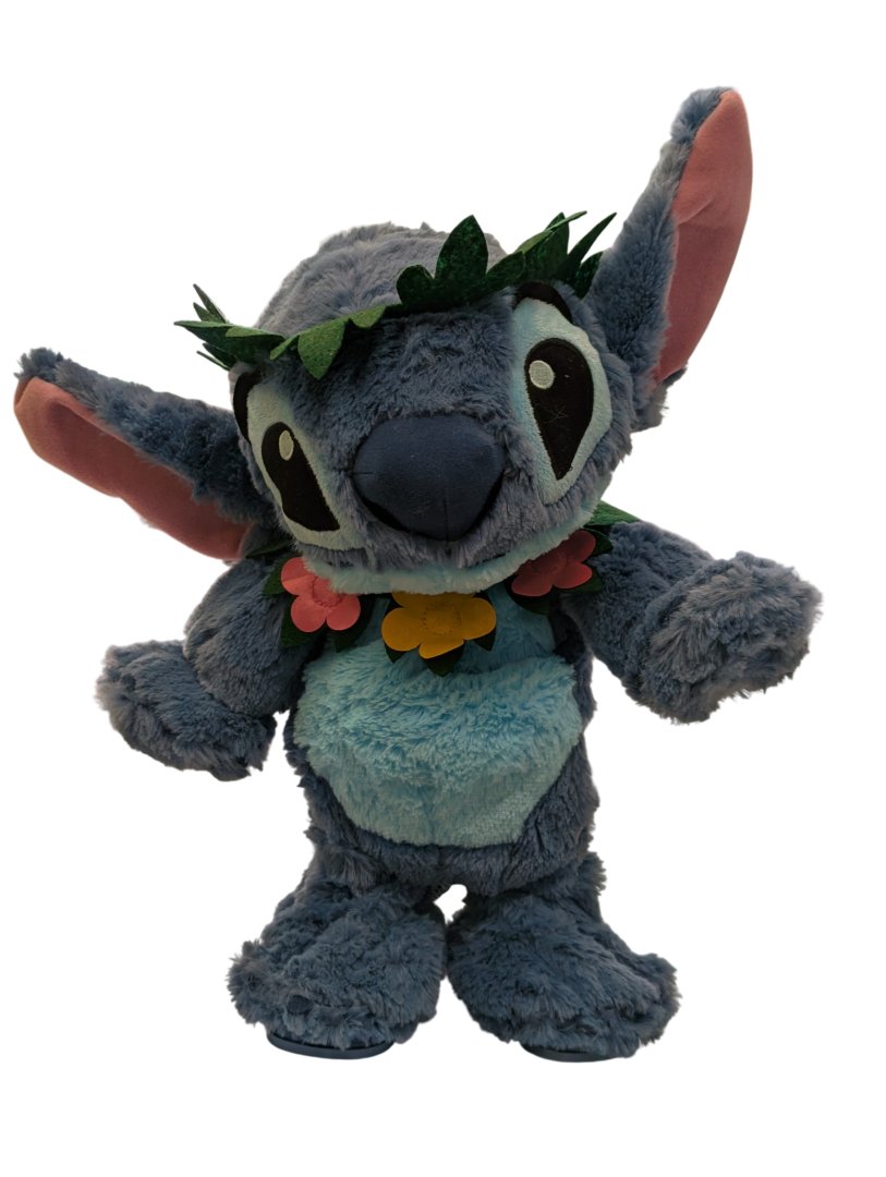 Mascote stitch stitch qui danse