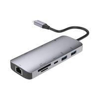 Accesoire informatique hub usb-c 9 en 1
