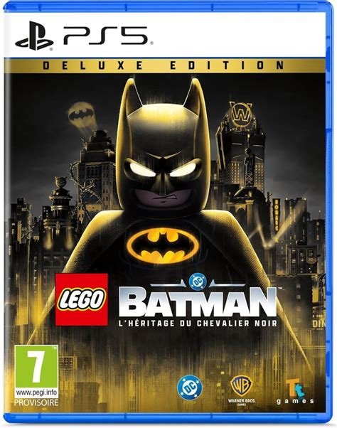 Jeu lego batman : l'heritage du chevalier noir deluxe