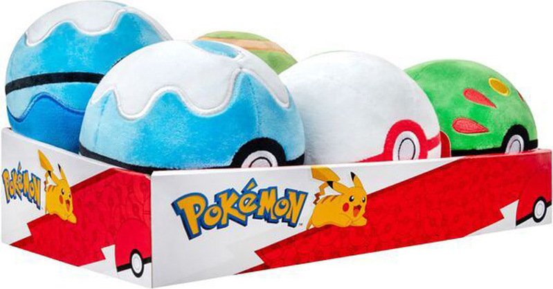 Peluche pokemon pokeball 12cm