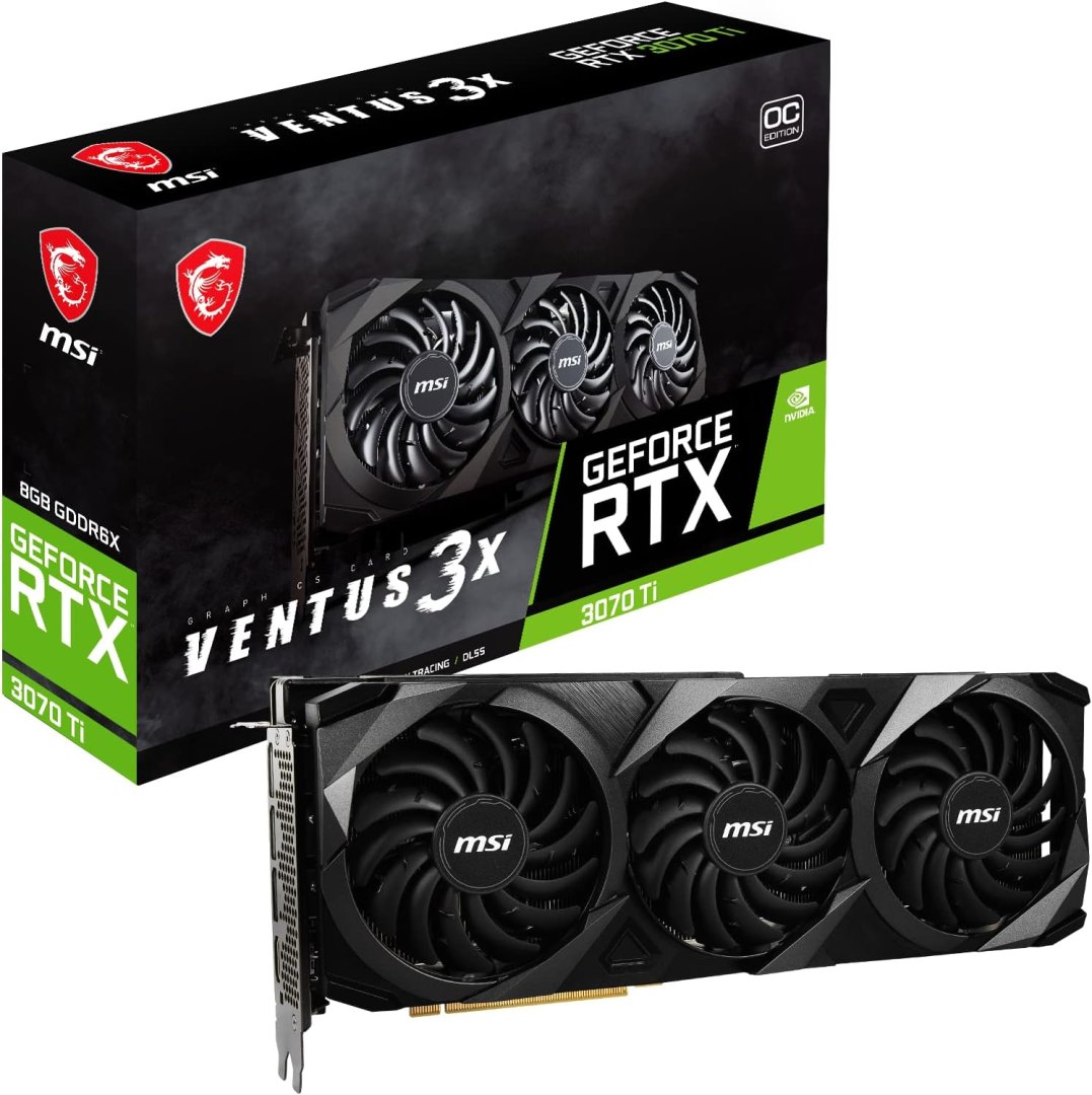 Carte graphique geforce rtx 3070 ventus 3x