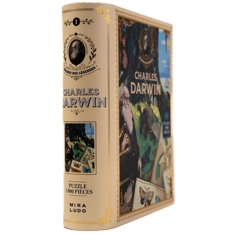 Puzzle charles darwin 1000 pces