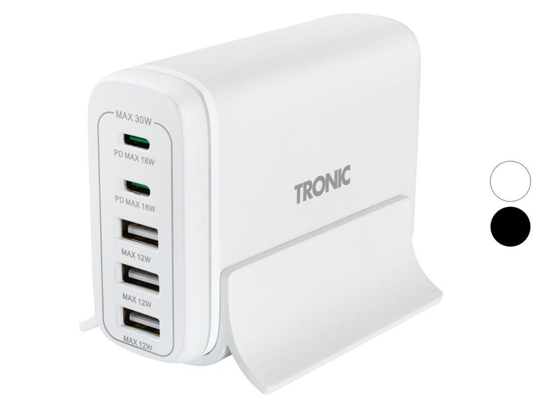 Station de charge usb blanc