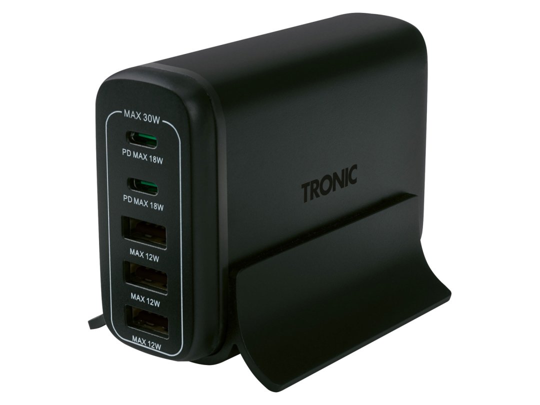 Station de charge noir