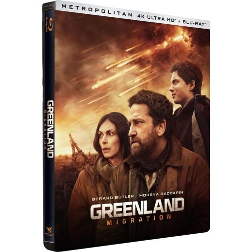 Greenland 2 - migration - 4k ultra hd + blu-ray - boitier steelbook(r) limite