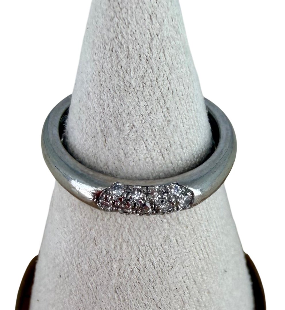 Bague blanc diamants