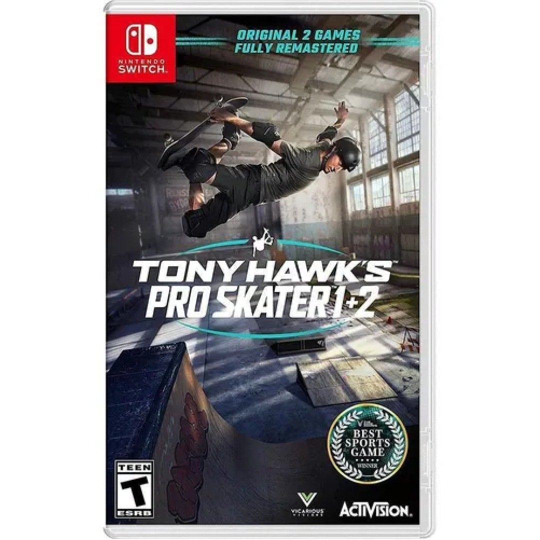 Jeu tony hawk s pro 1 + 2