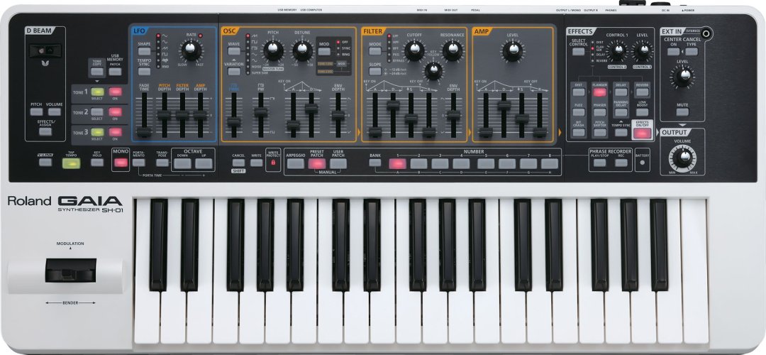 Clavier gaia sh-01