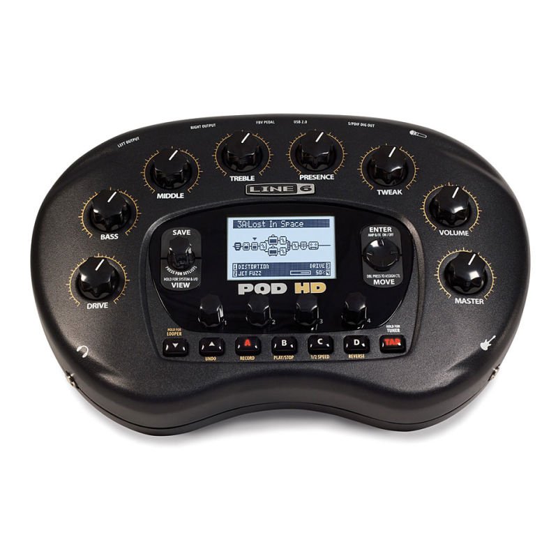 Pedale d'effet pod hd