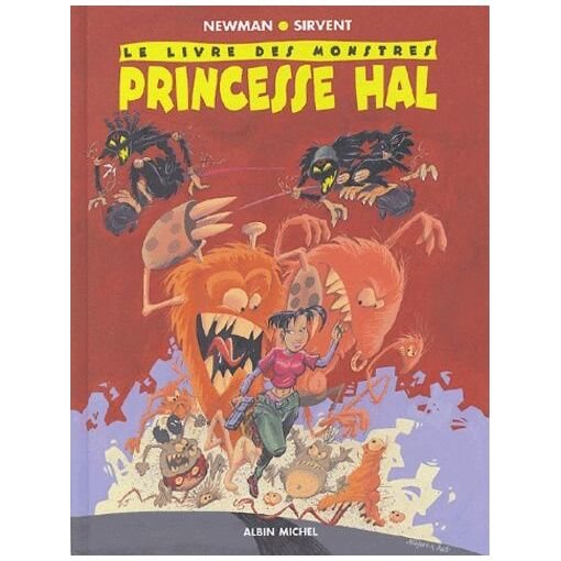 Princesse hal - le livre des monstres
