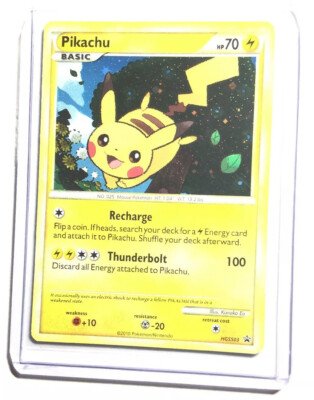 Carte pokemon pikachu hgss 03