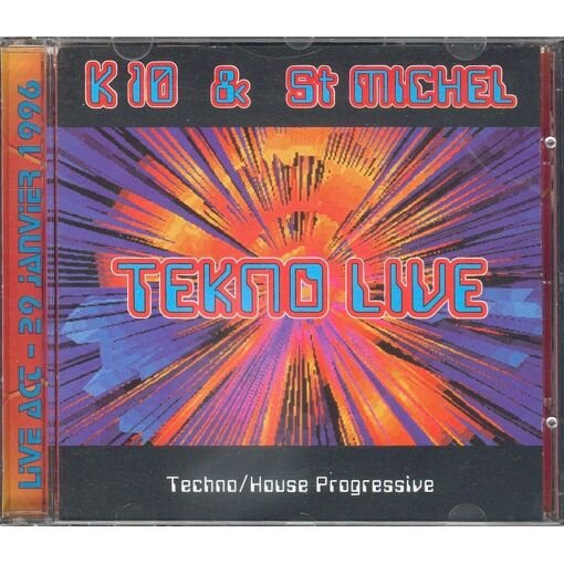 Cd tekno live : dj st. michel & dj kid a la "locomotive