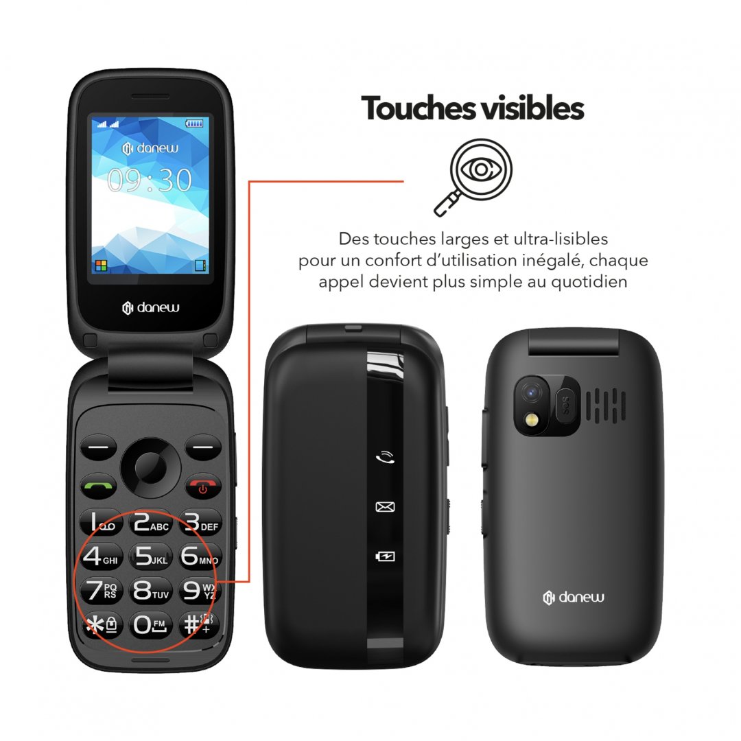 Gsm sans memoire, vintage.. konnect 43 black