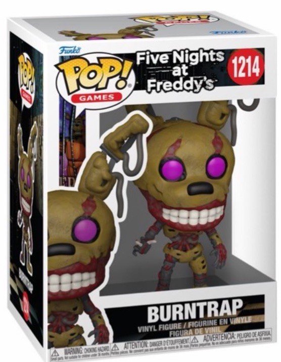 Pop five night and freddy's 1214 burntrap