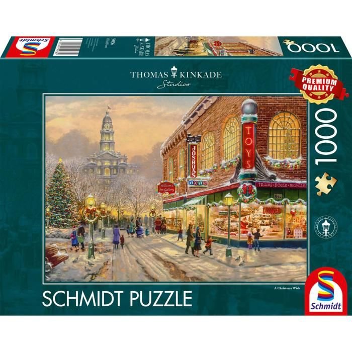 Puzzle 1000 pc ambiance de noel