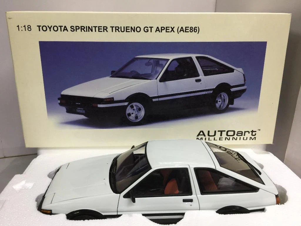 Figurine voiture ae86 gt-apex 1/18