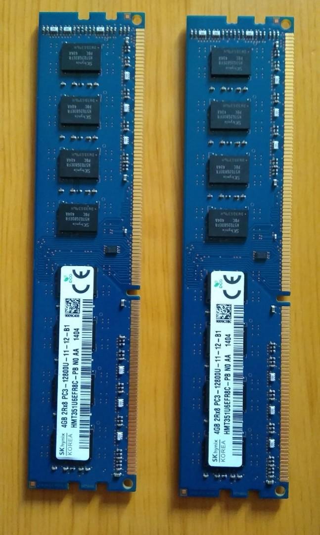 Ram ddr 3 2 x 4