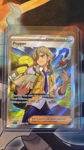 Carte pokemon pepper svi 235