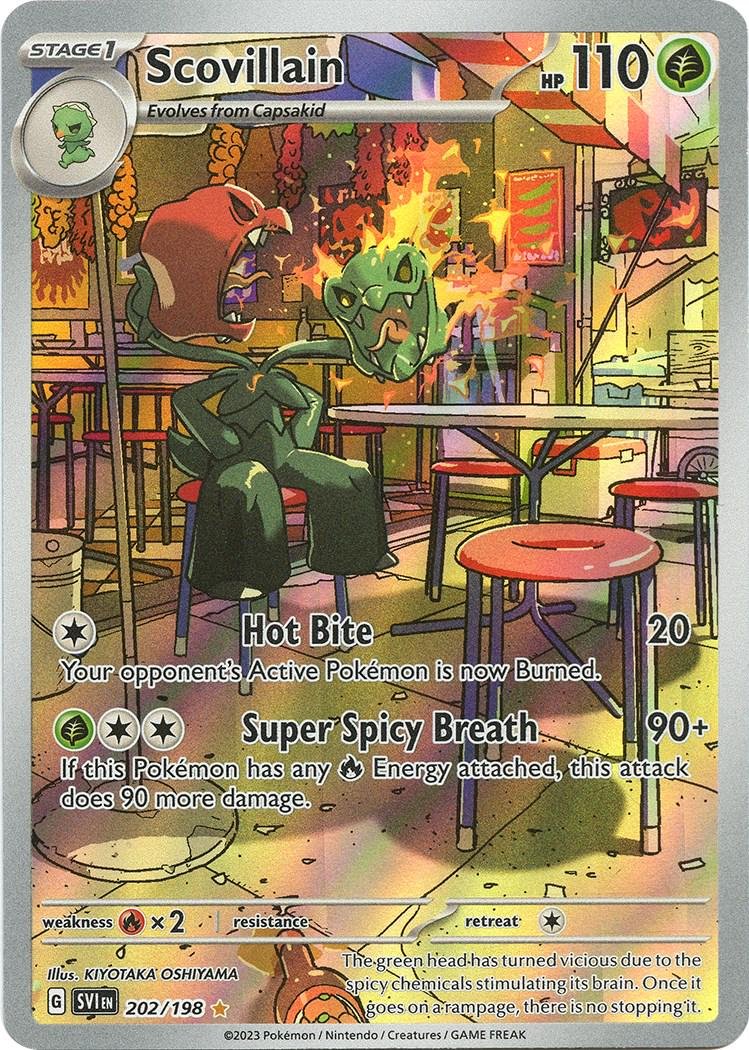 Carte pokemon scovilain svi 202