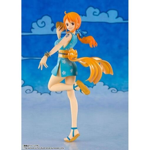 Figurine one piece statuette pvc figuartszero nami (onami) 14 cm - bandai