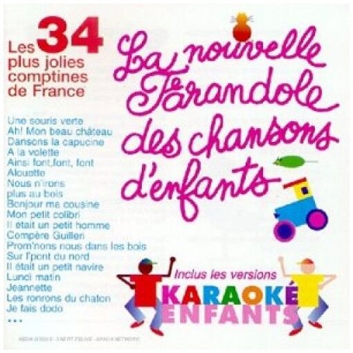 Cd 34 plus jolies comptines