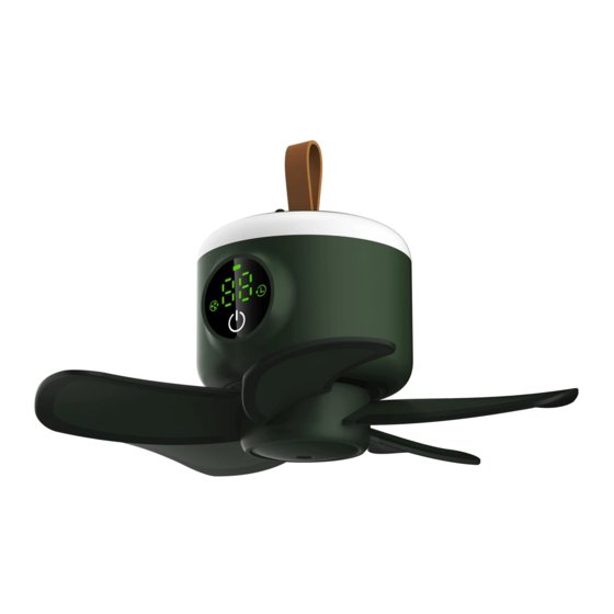 Ventilateur led sur batterie 1005448