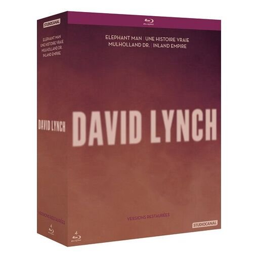 David lynch - coffret : elephant man + une histoire vraie + mulholland drive + inland empire - v