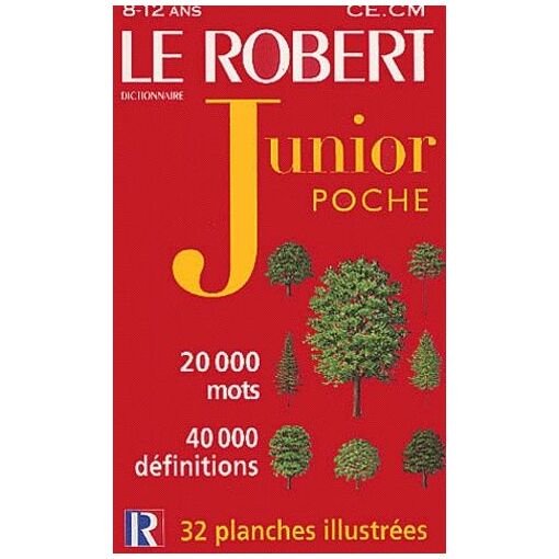 Le robert junior poche