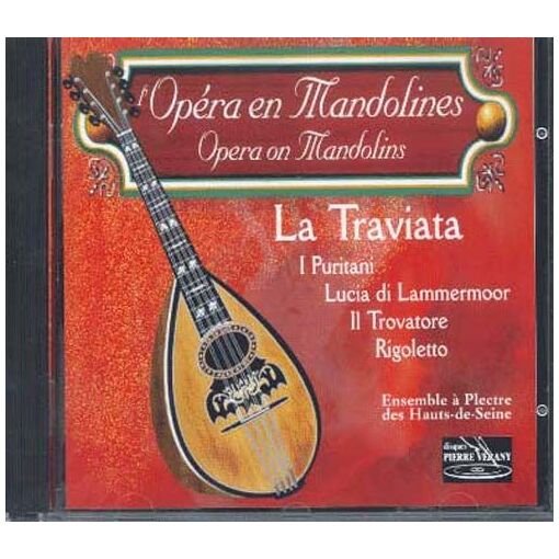 Cd operas en mandolines ens, a plectre des hauts de seine; dir. parmentier - 30 mandolines