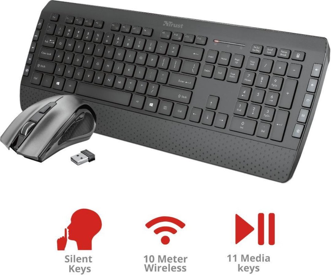 Clavier souris sans fil 18043