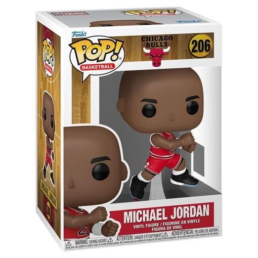 Figurine pop - nba n°206 - michael jordan (1989 playoffs)