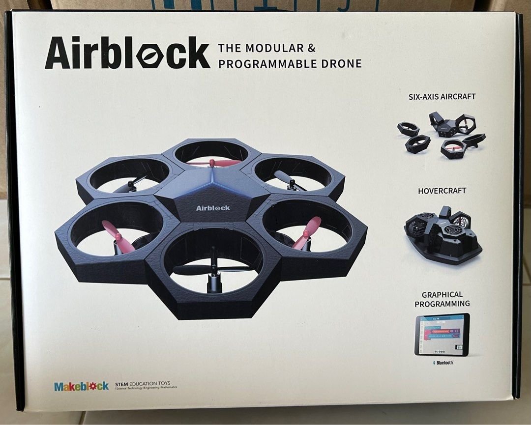 Jouet drone airblock bluetooth