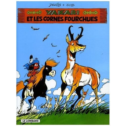 Yakari - tome 23 - yakari et les cornes fourchues