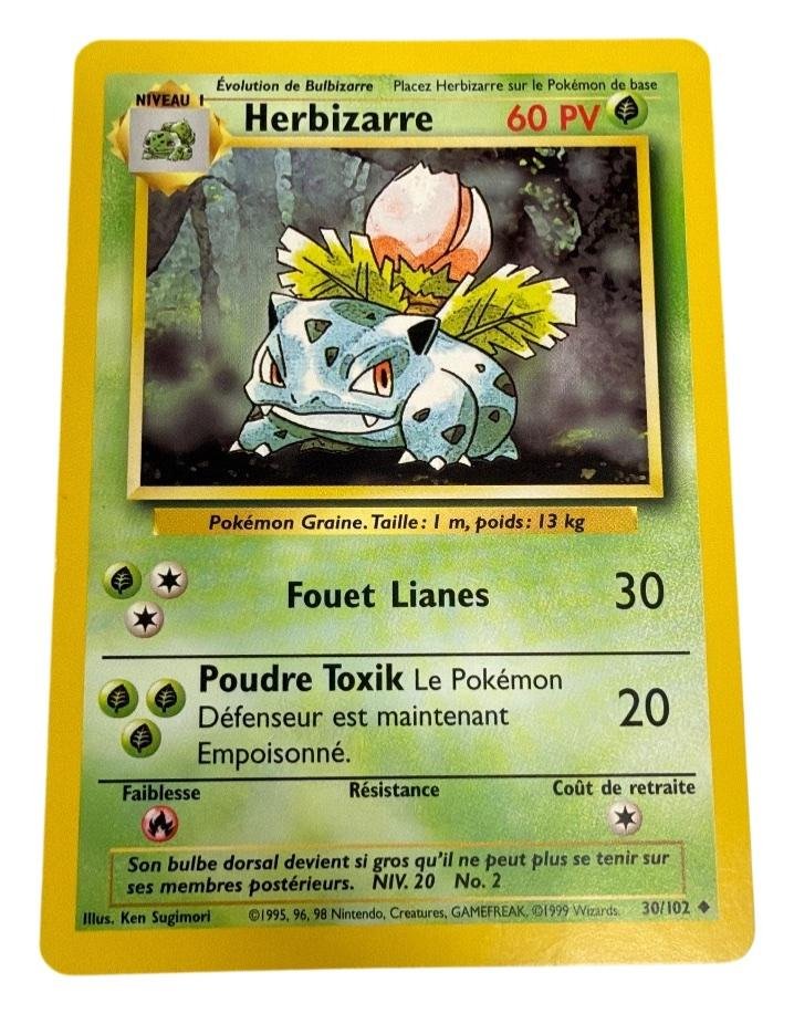 Carte pokemon herbizarre bs 30/102 normal