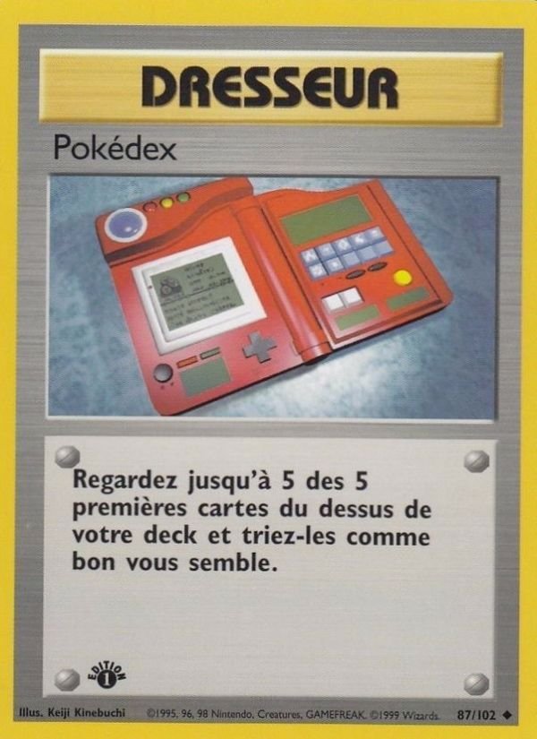 Carte pokemon pokedex bs 87/102 normal
