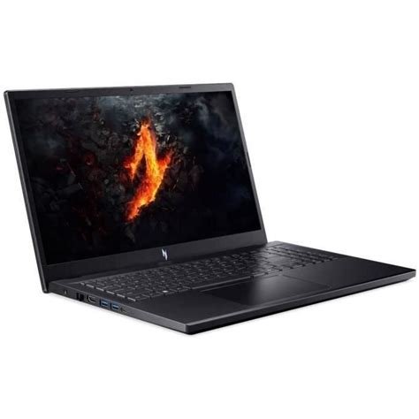 Pc portable nitro 5 anv15-41-r85w ryzen 5 7535hs 3,3ghz 512go 16go rtx 4060 azerty