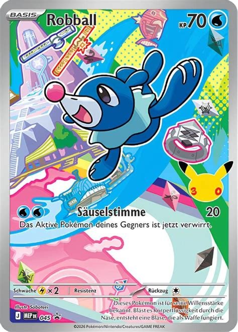 Carte pokemon otaquin mep 045 normale