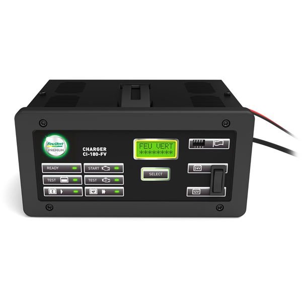 Chargeur de batterie 12-24v charger ci-180fv