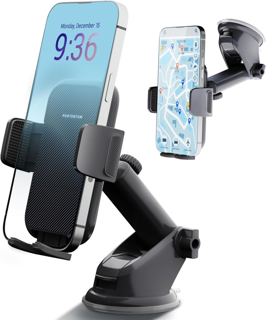 Support telephone voiture ventouse