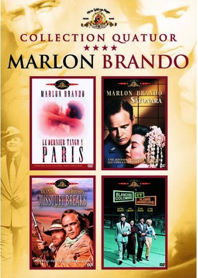 Coffret marlon brando le dernier tango a paris sayonara mis