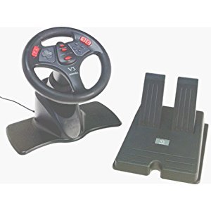 Volant pour ps1/psone v3 racing wheel