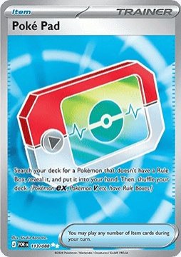 Carte pokemon poke registre por 113/088