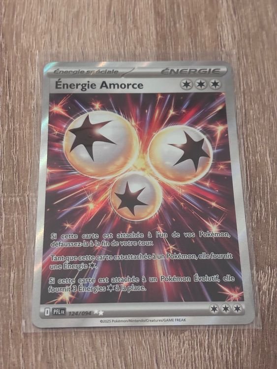 Cartes energie amorce 124/094