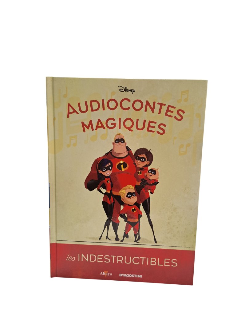 Livre audiocontes magiques altaya les indestructibles