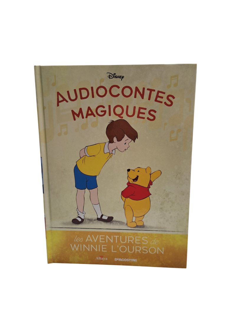 Livre audiocontes magiques altaya les aventures de winnie l'ourson