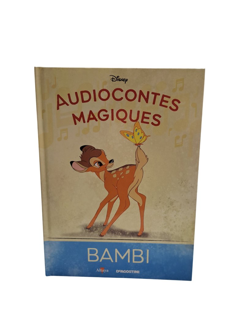 Livre audiocontes magiques altaya bambi