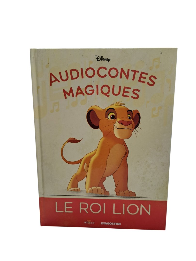 Livre audiocontes magiques altaya le roi lion