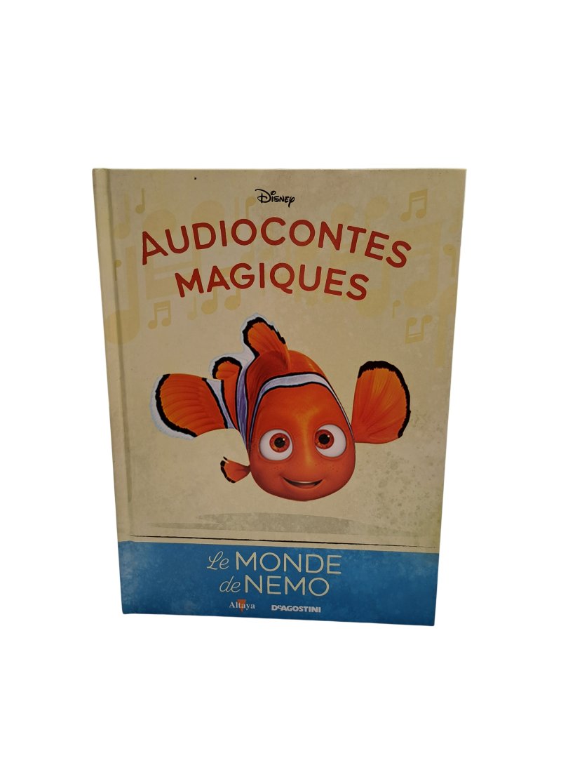 Livre audiocontes magiques altaya le monde de nemo