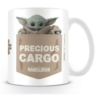 Figurines goodies mandalorian - mug - 315 ml - precious cargo