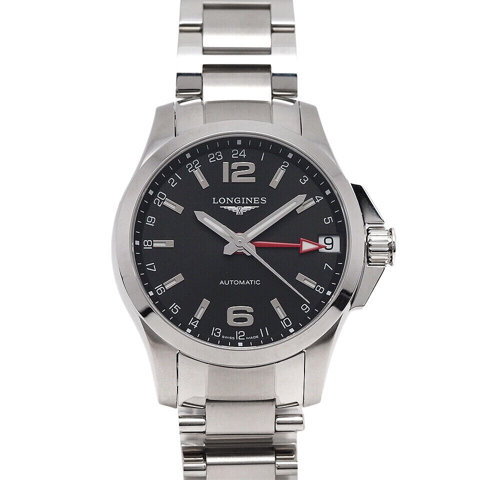 Montre conquest gmt auto 41mm